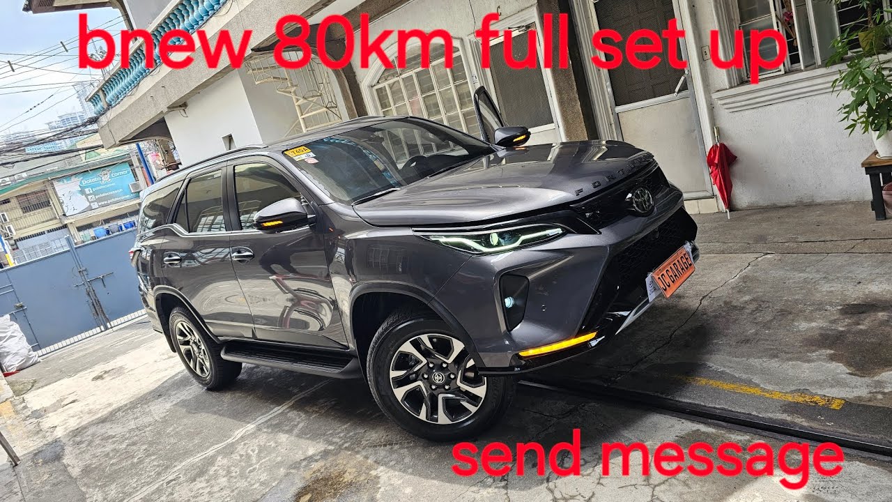 2025 FORTUNER Q 80KM FULL SET UP