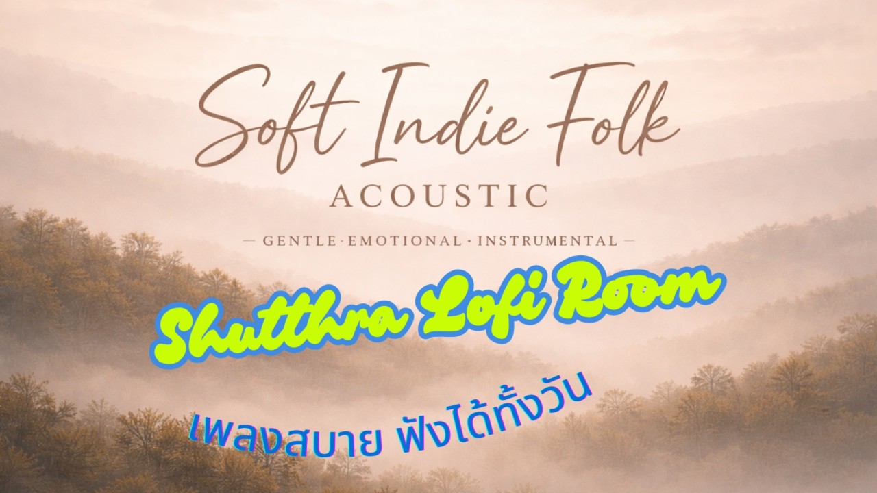 Soft Indie Folk Acoustic ☁️ Gentle Emotional Instrumental for Relaxing, Reading & Quiet Evenings
