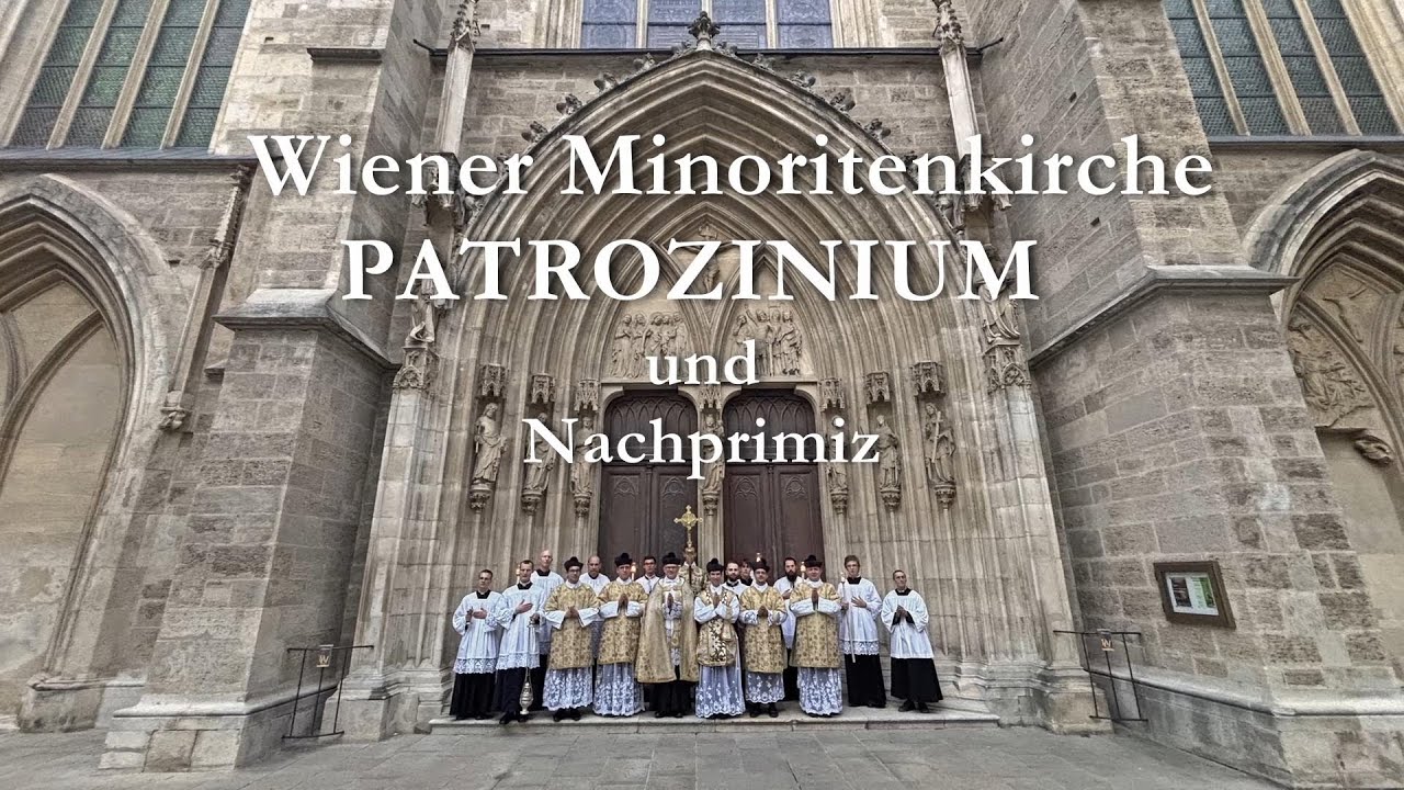 Patrozinium und Nachprimiz in der Wiener Minoritenkirche