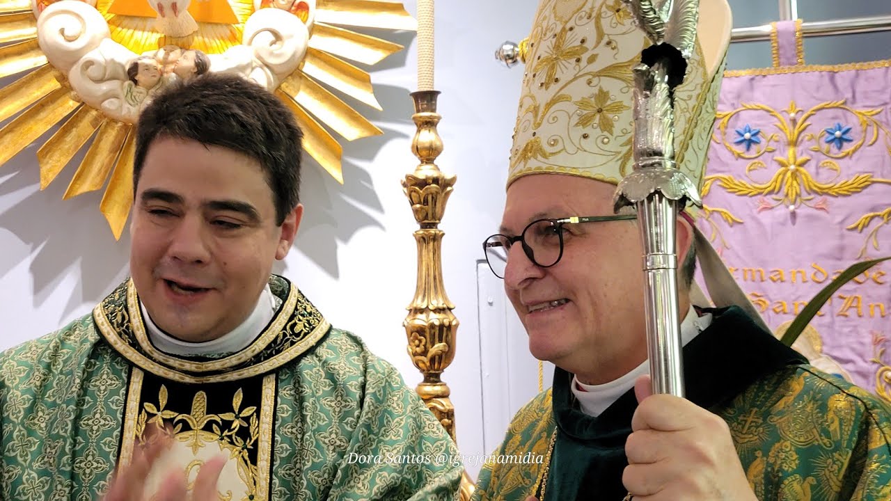 Padre Robson de Oliveira - Missa de acolhida na Diocese de Mogi das Cruzes