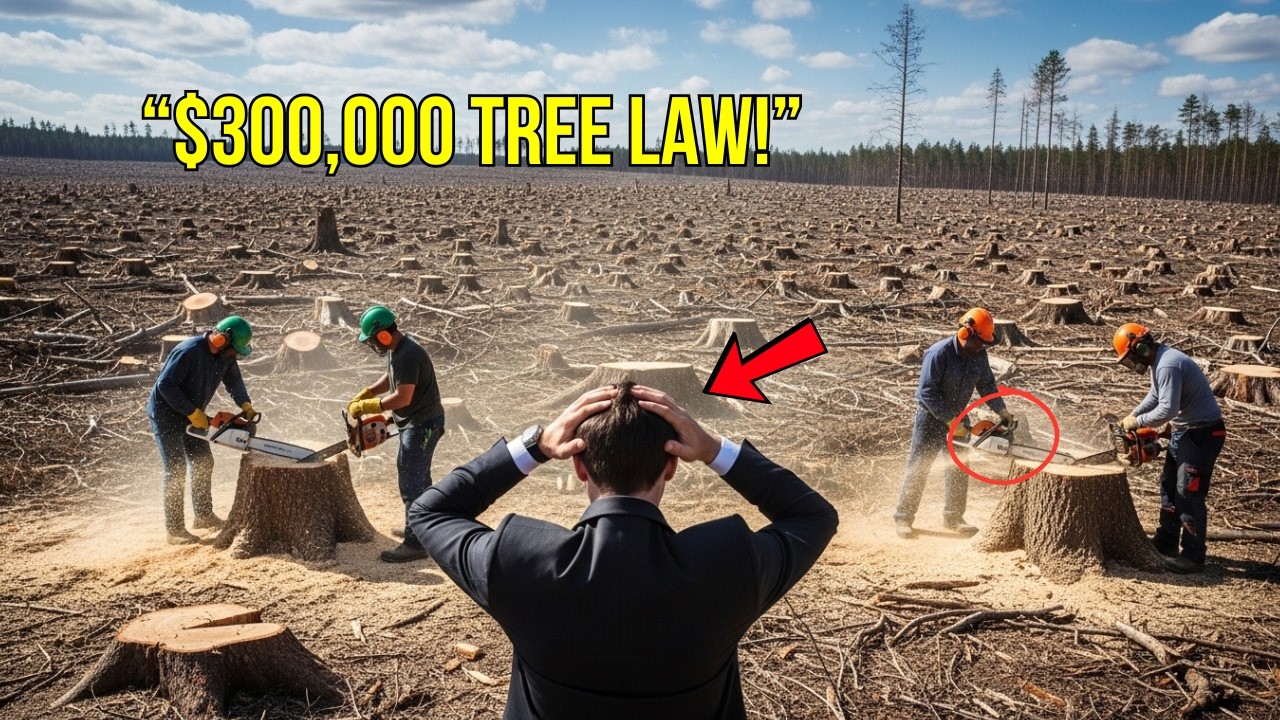 HOA HQ Cut Down ALL Trees On My NEW Ranch Property While I Was Away!