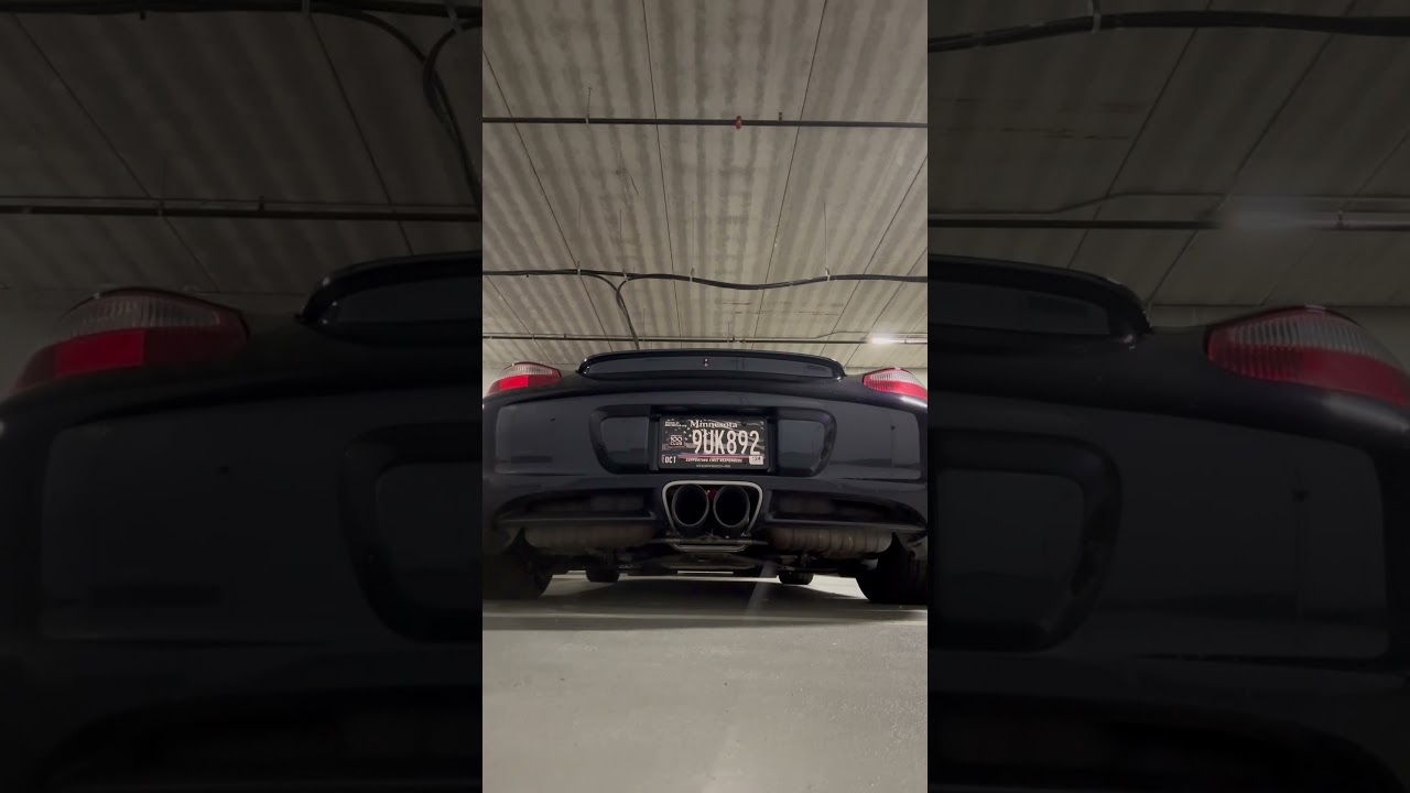 Carnewal GT Exhaust on 987.1 Porsche Cayman S 3.4L