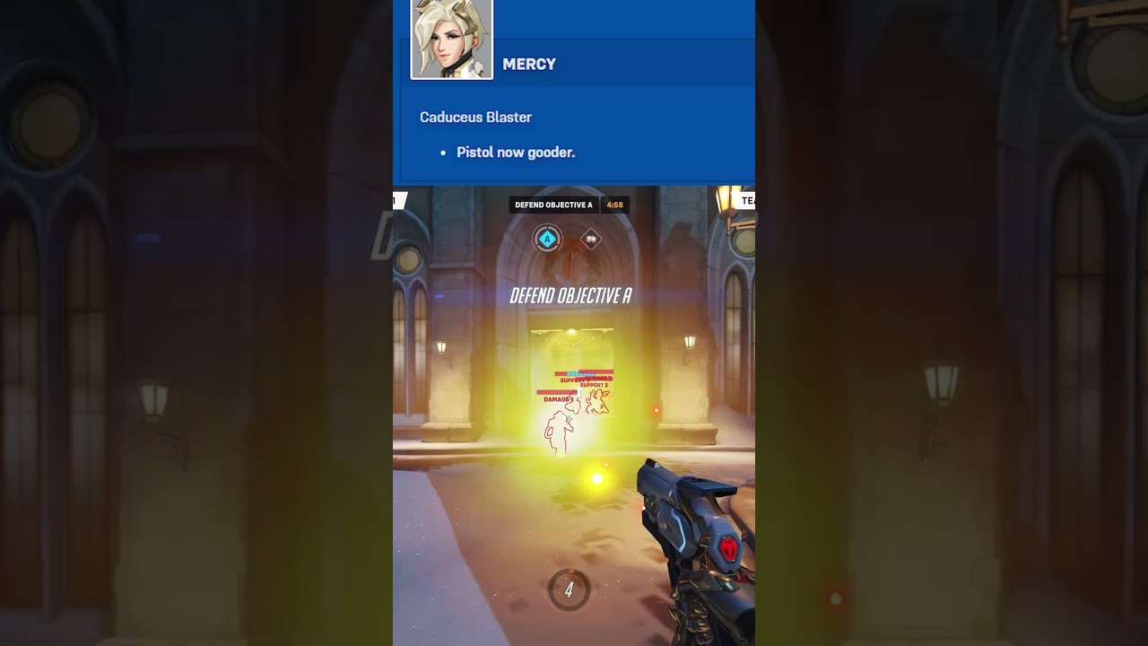 Mercy pistol is now gooder