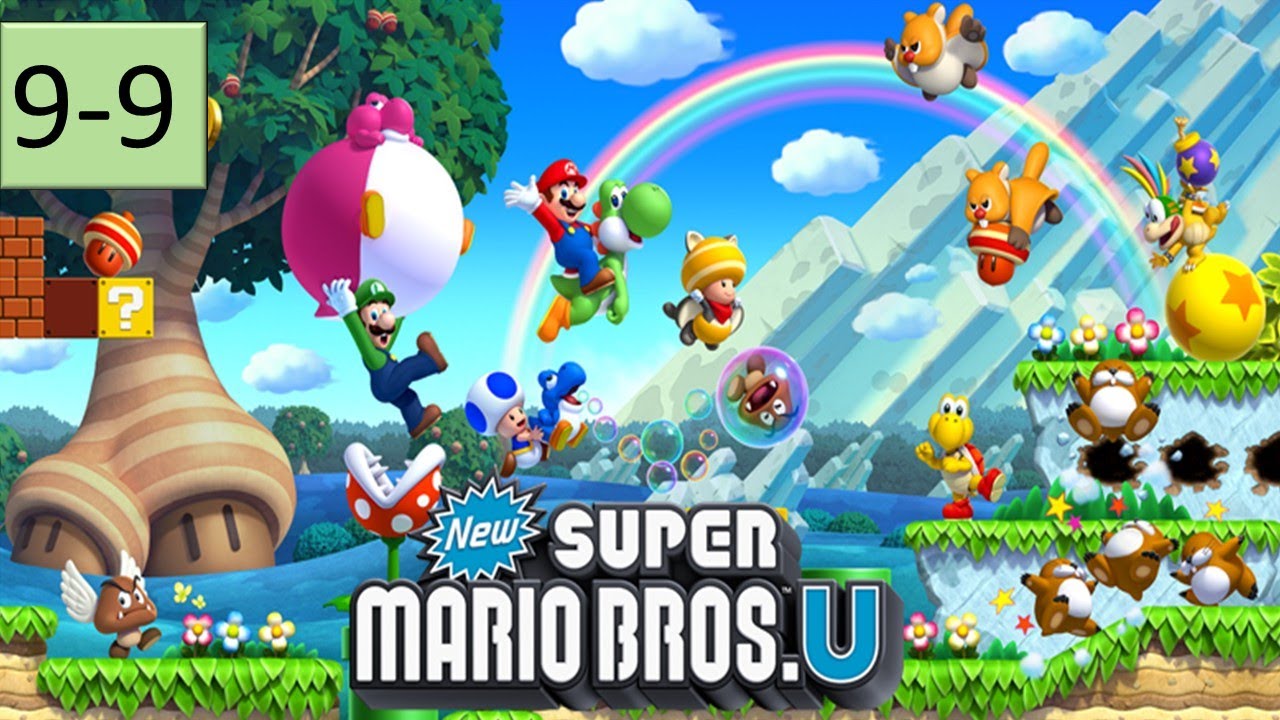 New Super Mario Bros U Part 82 Finale - Superstar Road - Follow That Shell!