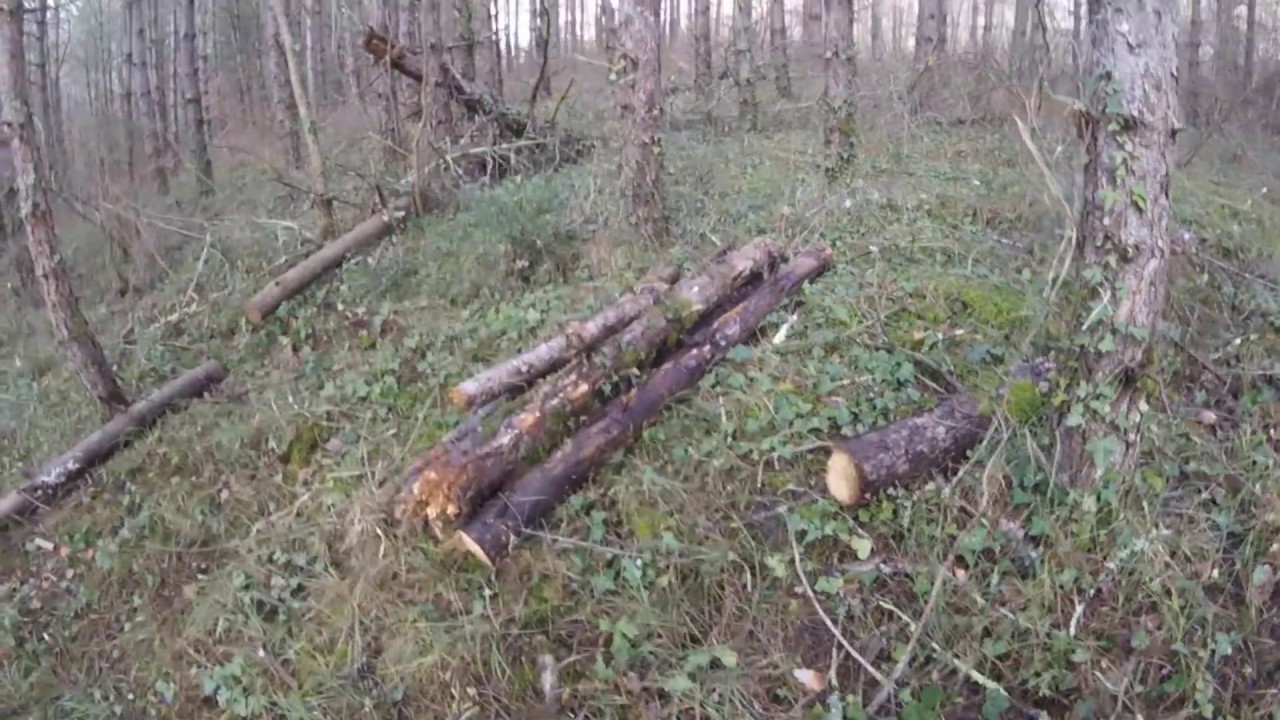Construction d'un terrain de VTT #1