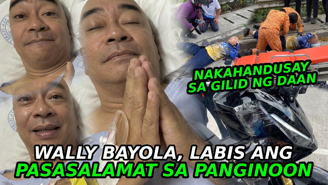 Eat Bulaga Dabarkads Wally Bayola Labis Ang Pasasalamat 🙏| Wally Naaksidente Sa Motor | TVJ TV5 | IK
