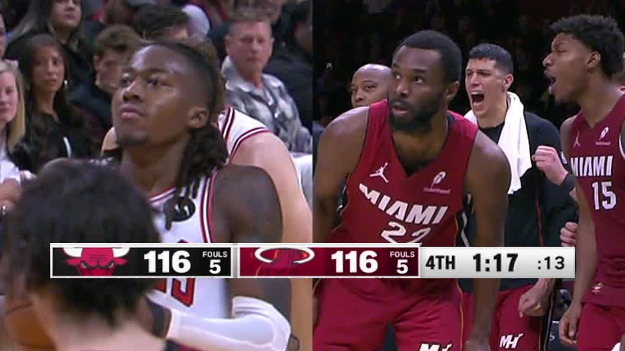 Final 3:19 WILD FINISH In Bulls vs Heat | January 31, 2026