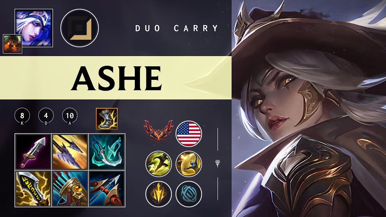 Ashe ADC vs Sivir - NA Grandmaster Patch 26.03