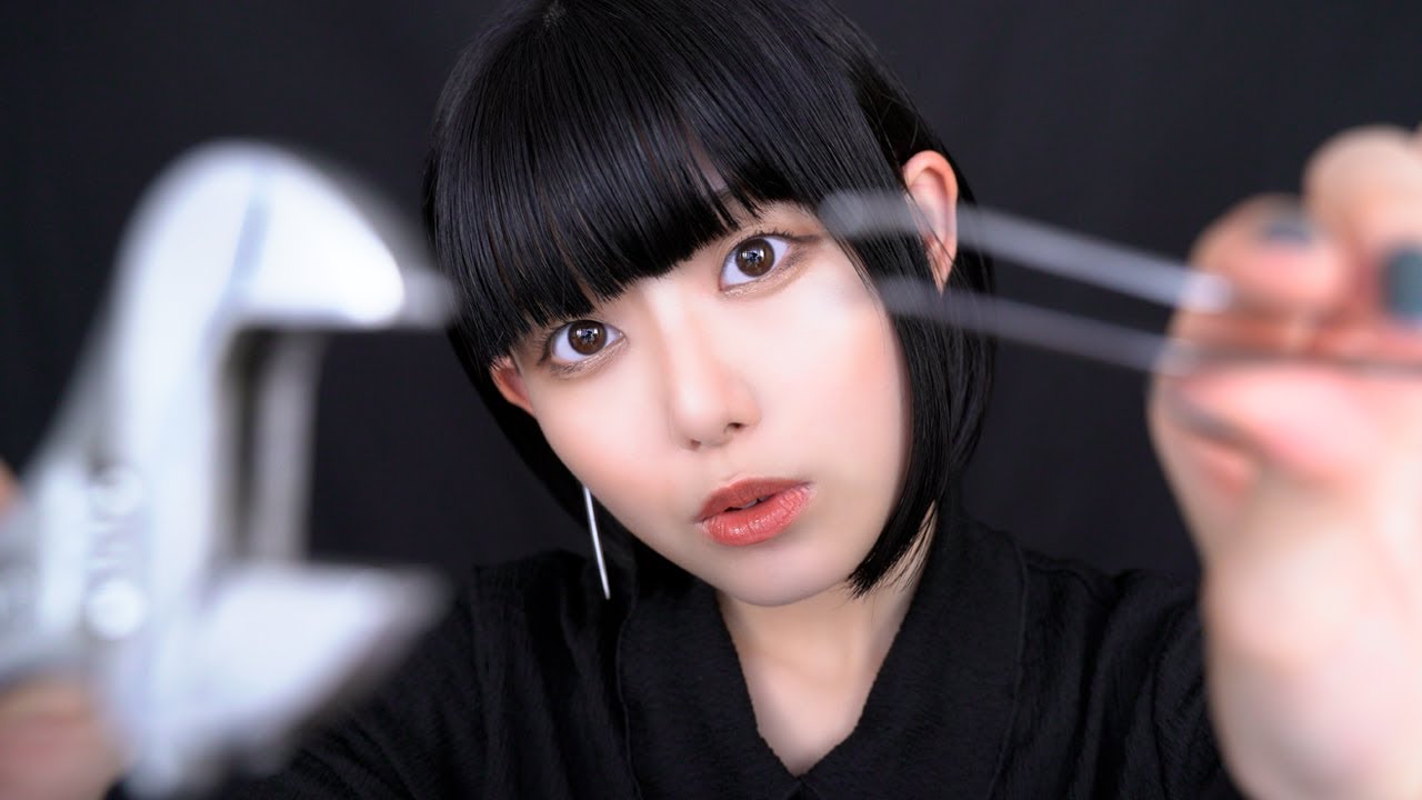 【ASMR】顔の修理ロールプレイ🔧君はロボット