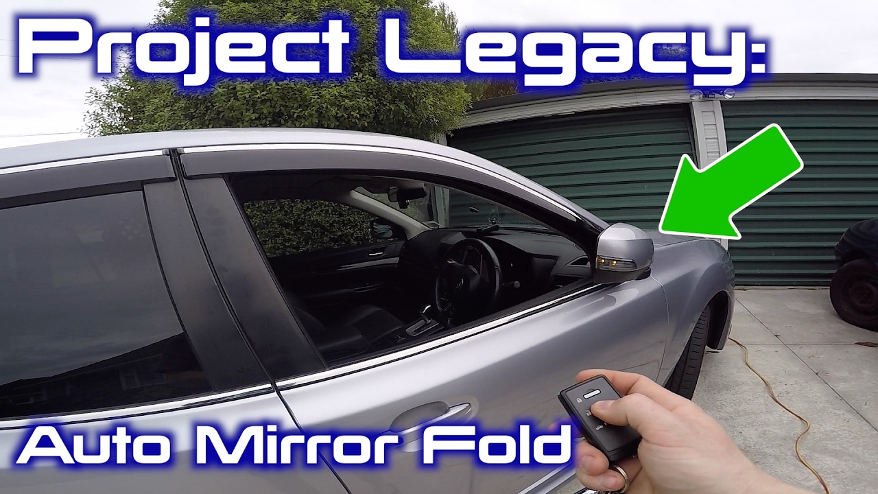 Project Legacy: Automatic Folding Mirrors FINALLY!