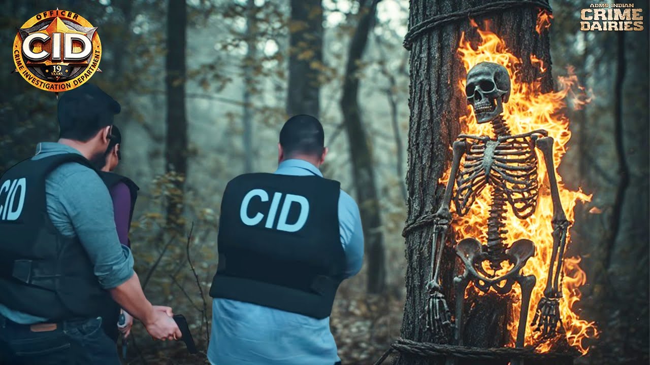CID के सामने जंगल मे हुआ खौफनाक हादसा | पेड़ से इंसान को जला कर कंकाल बना दिया | CID | TV serial 2026