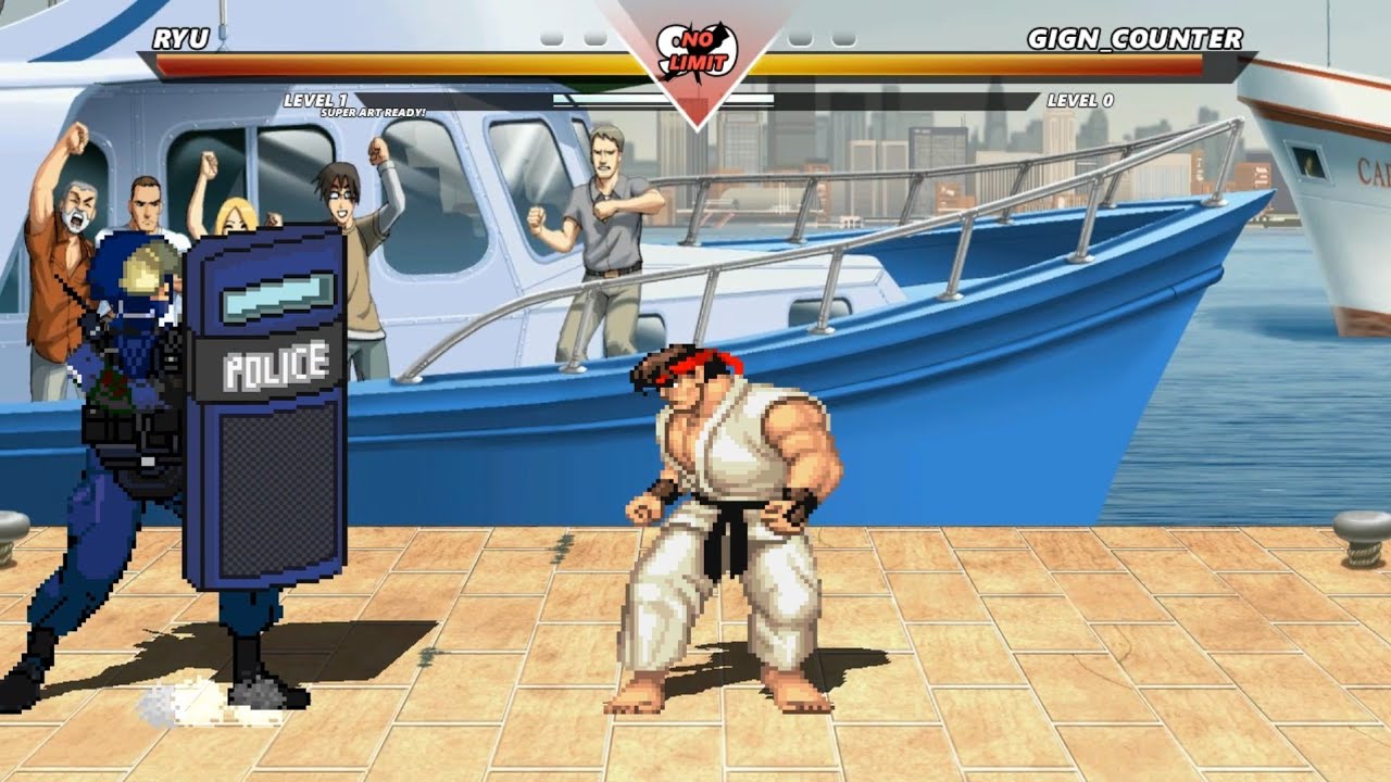 ULTIMATE RYU vs GIGN COUNTER - High level insane fight 🔥