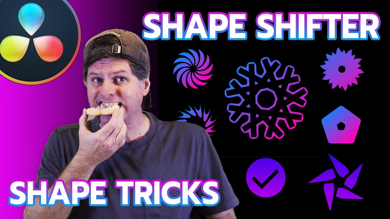 CRAZY Shape Shifter / EASY Shapes / Masking & MORE / Davinci Resolve Tutorial / Fusion