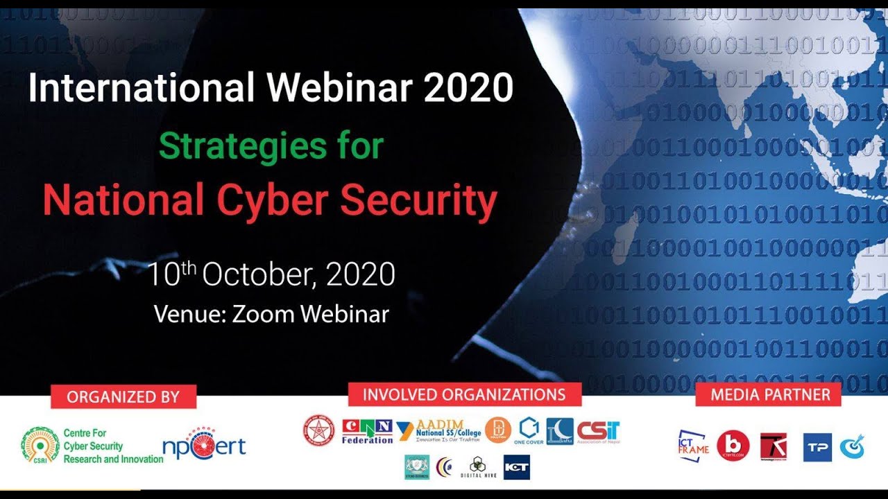 Strategies for National Cyber Security | International Webinar 2020
