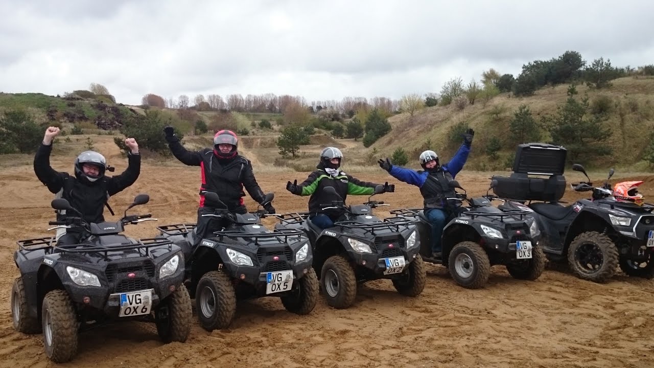 Quad Safari Usedom Teil 2 #Kymco MXU 300