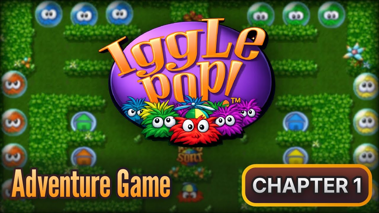 Iggle Pop! Gameplay (No Commentary) | Adventure Game Part 1 | Hedge Mazes