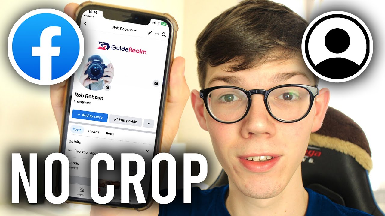 How To Upload Full Facebook Profile Picture Without Cropping - Full Guide