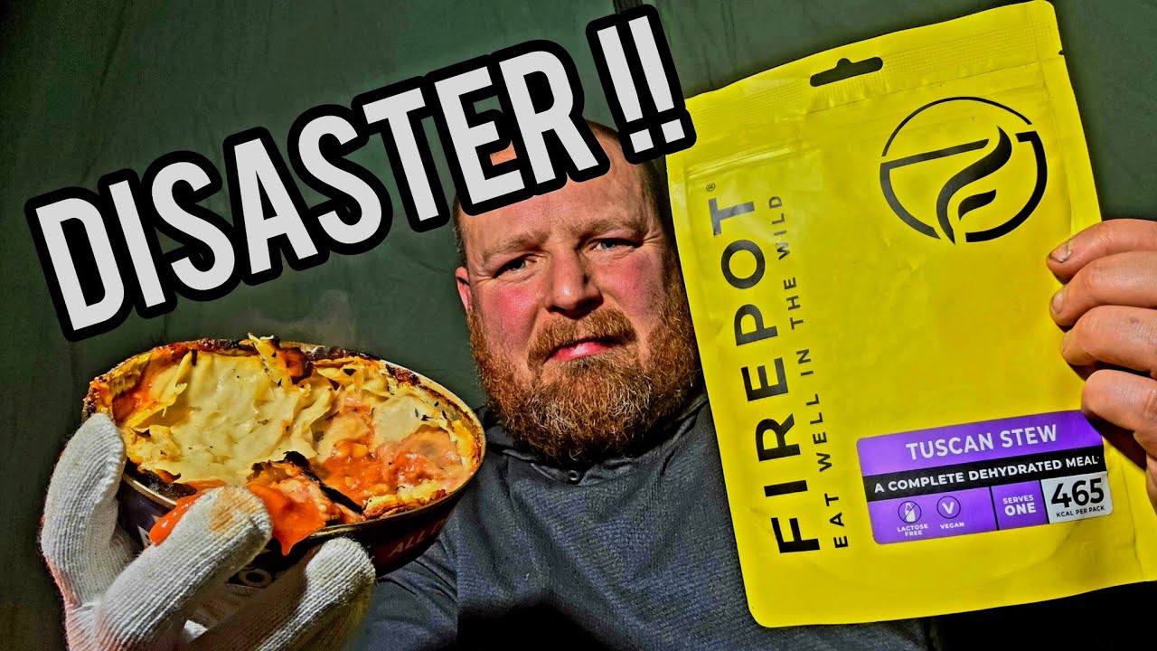 ​I BURNED DINNER... But This £10 FIRE POT MEAL SAVED THE NIGHT (Emergency Cooking)