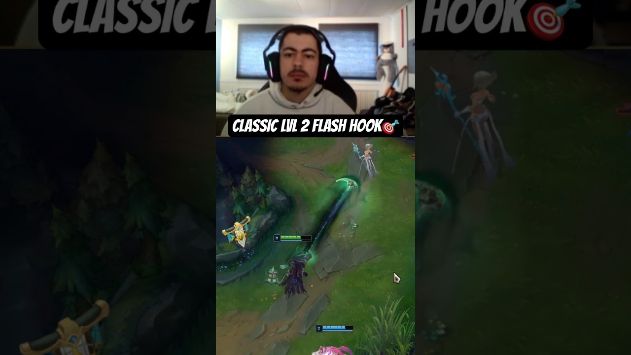 Nothing Beats Lvl 2 Thresh Flash Hook 😤 #thresh #leagueoflegends #league