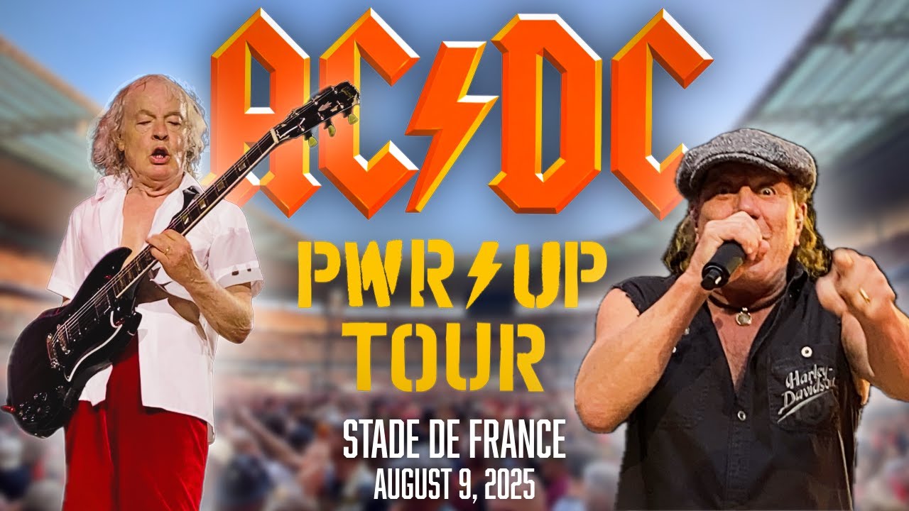 Shoot to Thrill — AC/DC PWR⚡️UP TOUR — Stade de France August 9, 2025