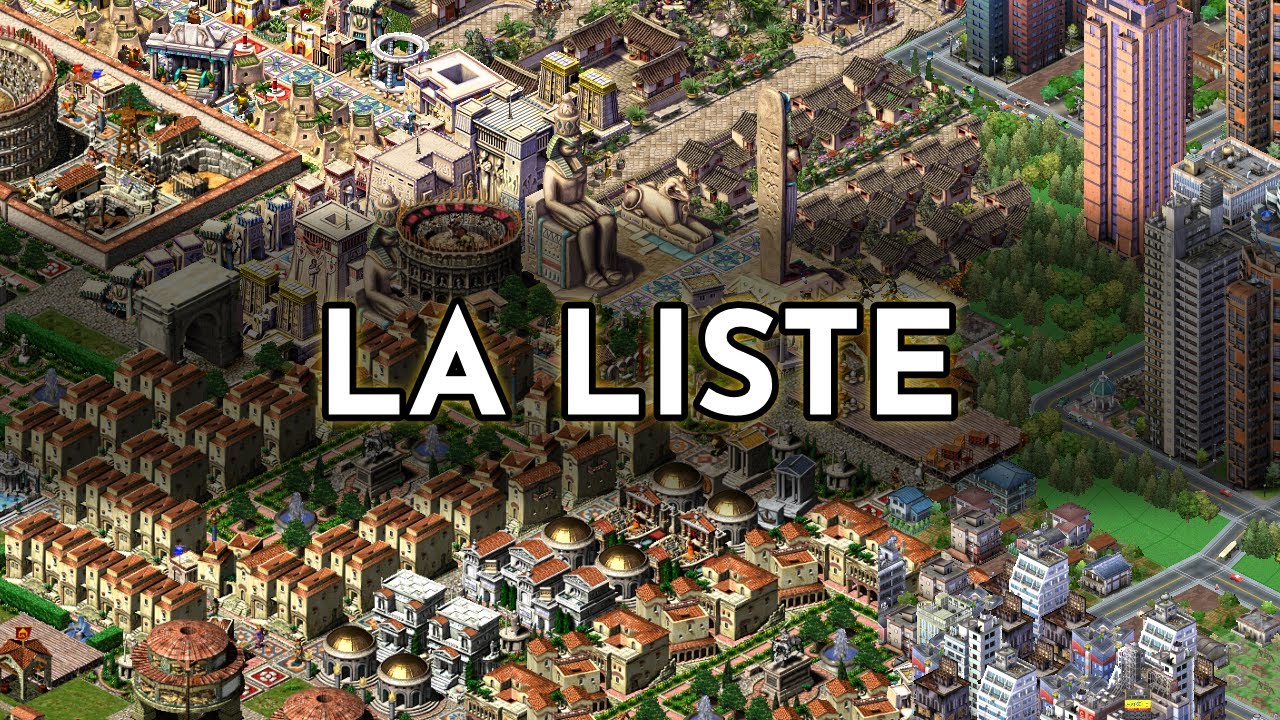 Des citybuilders dont vous avez besoin