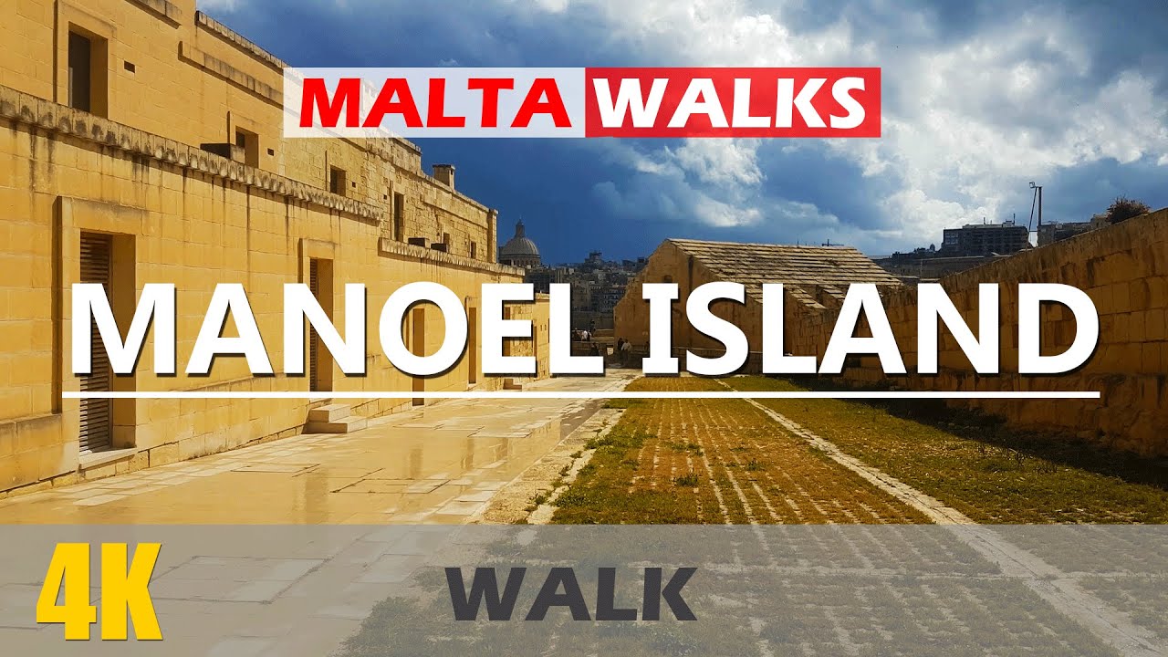 [4k] Malta - Manoel Island (a GoT filming location)