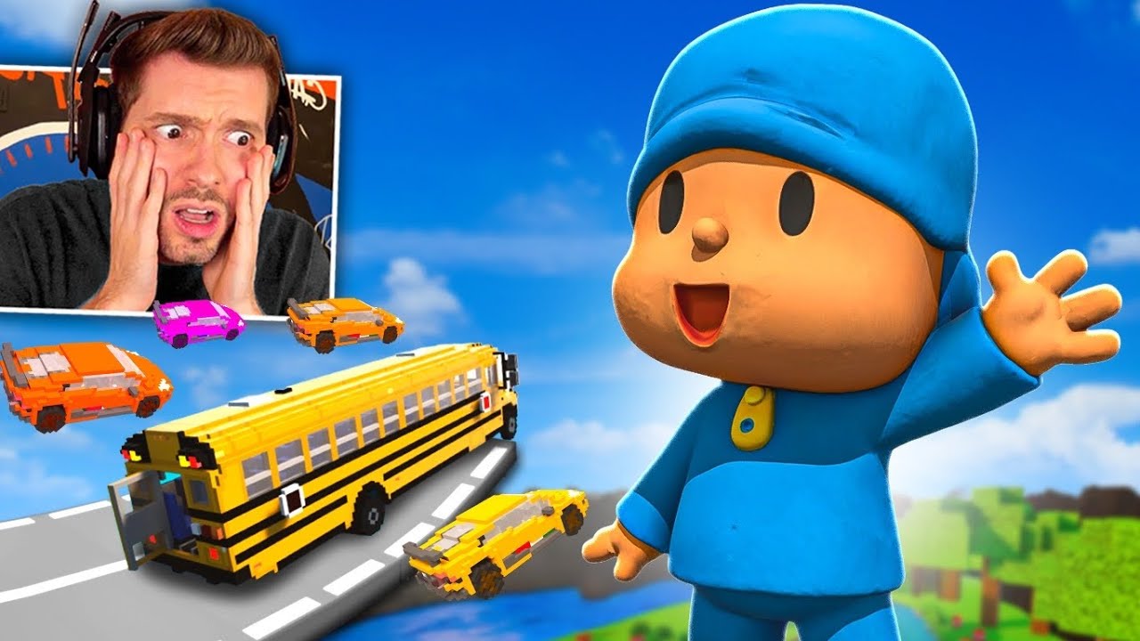 Carros vs POCOYO no Teardown Mods!