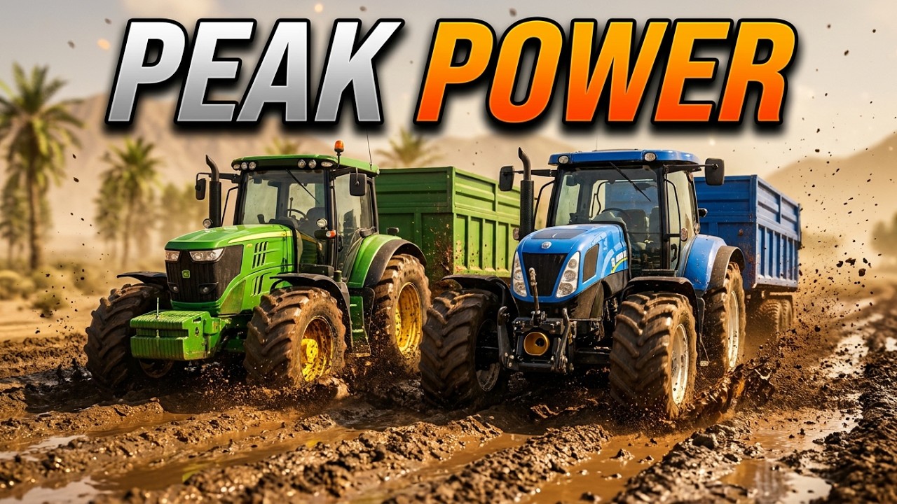 Tractor Racers — Peak Horsepower at Walking Speed