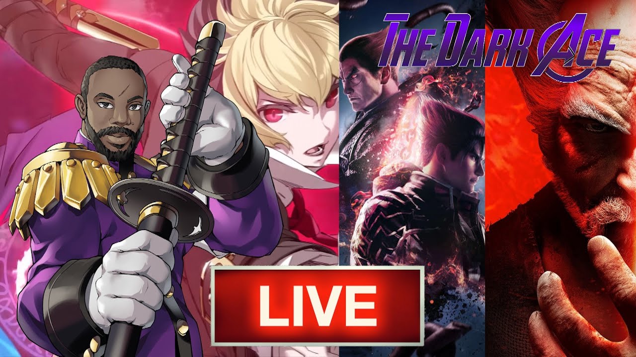 🔴 KEEPING IT UNI & TEKKEN | Playing Under Night In Birth 2, Tekken 8 & Tekken 7 w/ The Ace Nation