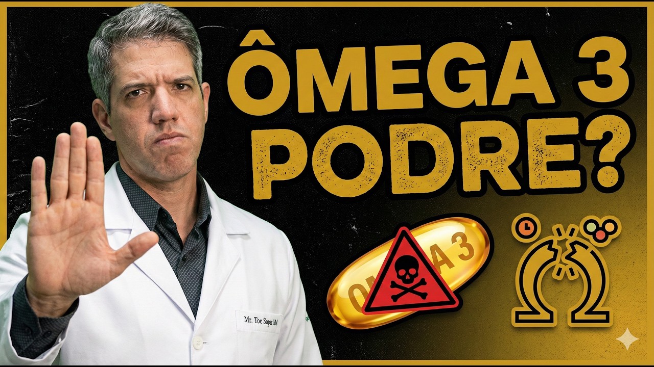 PARE de Tomar Ômega-3 Antes de Ver ISTO: 3 Sinais de Oxidação que Você Ignora