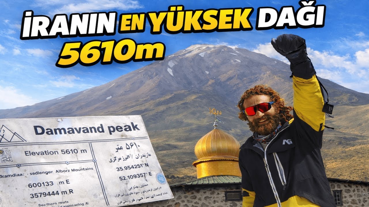 Asya’nın En Yüksek Volkanik Dağına Tırmandım | Demavend 5610 m
