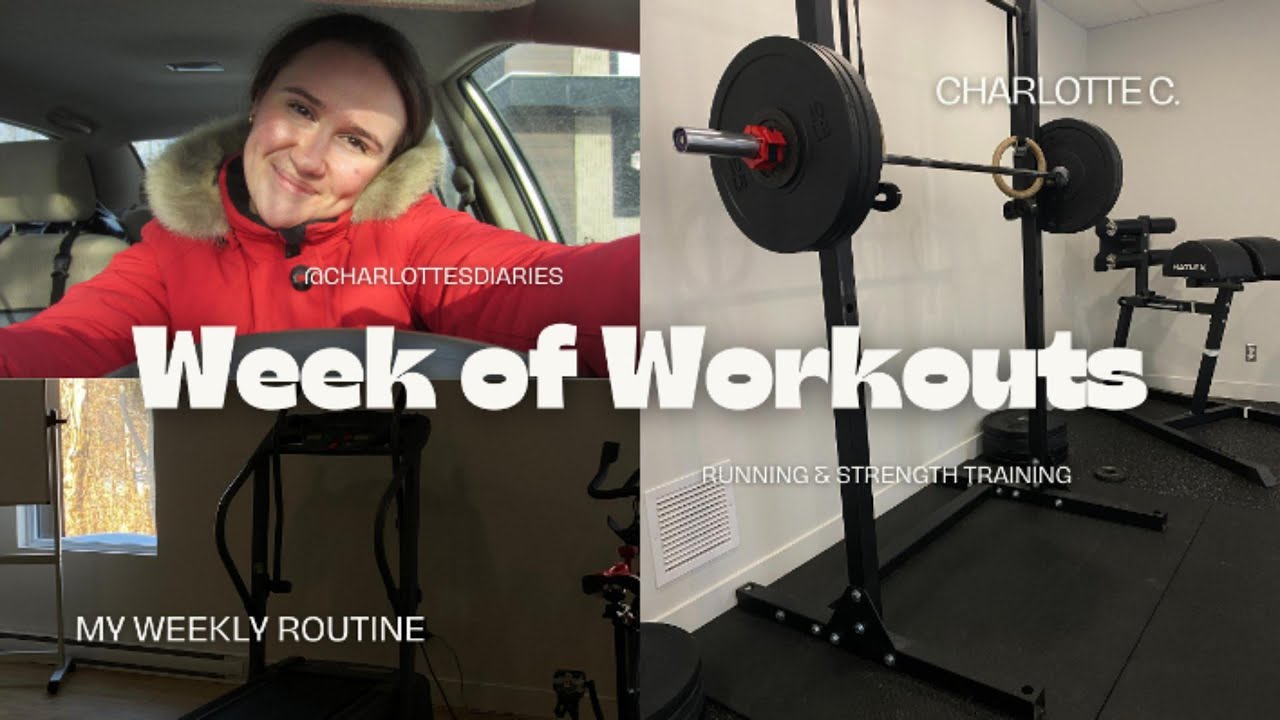 🎄 Realistic Week of Workouts | Running Maintenance & Strength Training During the Holidays