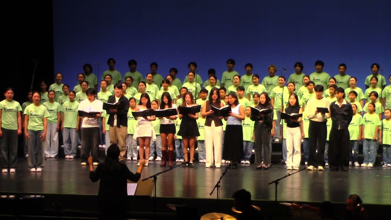 'Thankful', Reunion Stage, Korean-American Music Academy (KAMA) Choir 34th Annual Concert