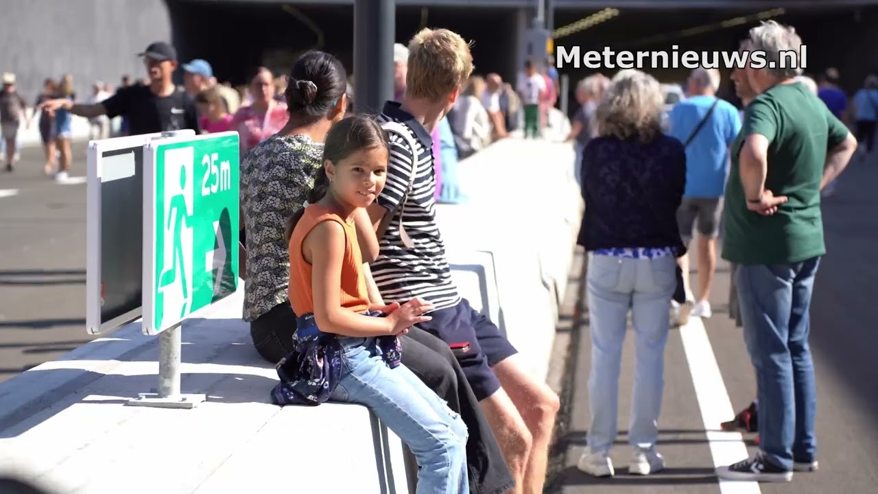 Duizenden belangstellenden tijdens open dag Zuidelijke ringweg in Groningen
