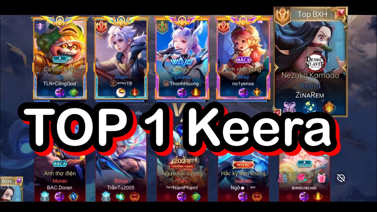 Top 1 Keera trang bị build đồ bảng ngọc ph&ugrave; hiệu keera li&ecirc;n qu&acirc;n mới nhất leo rank hiệu quả