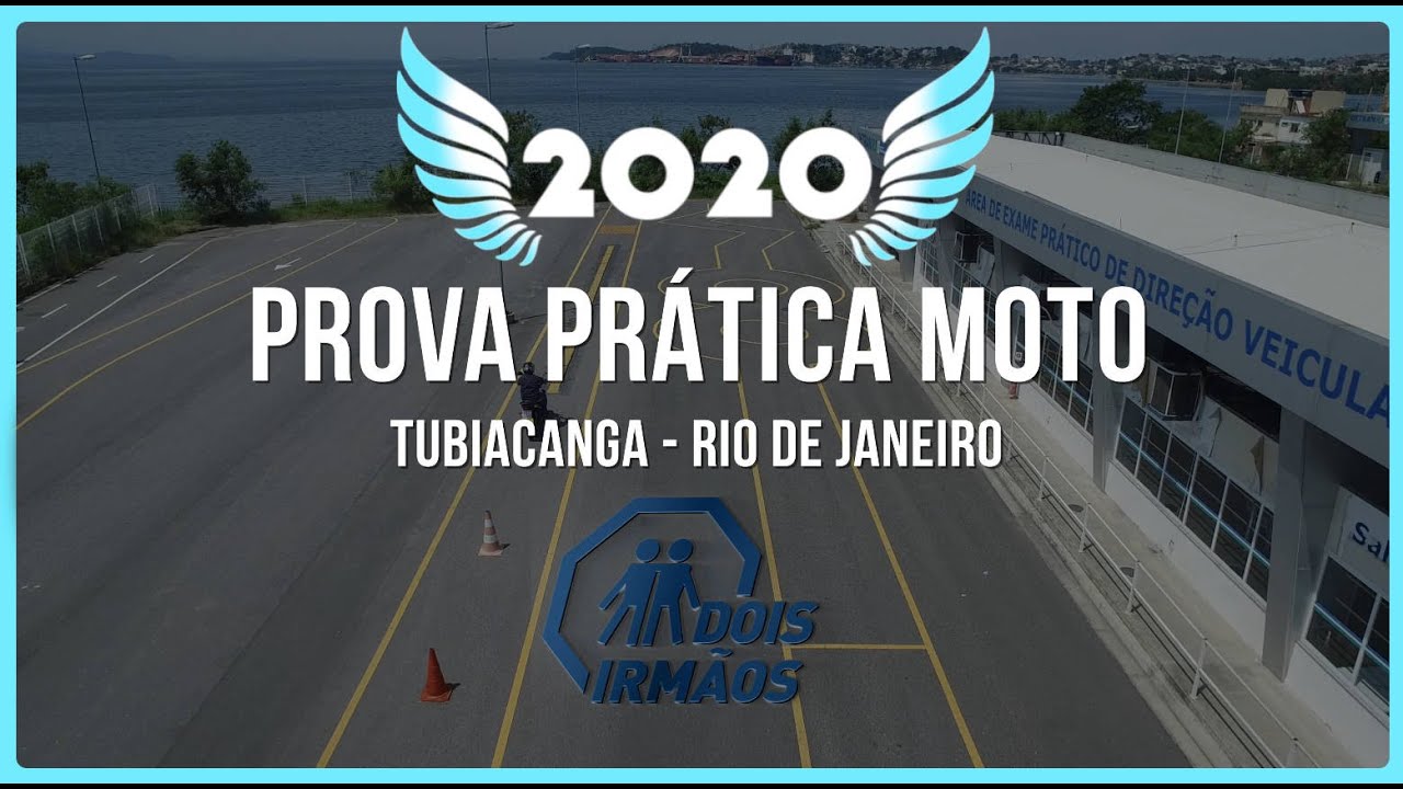 Nova Prova Pratica de Moto Detran- RJ  - TUBIACANGA
