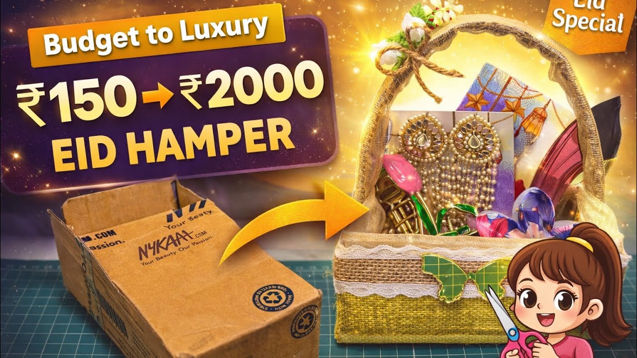 ₹150 Eid Hamper That Looks ₹2000 😳 | DIY Budget Gift Idea