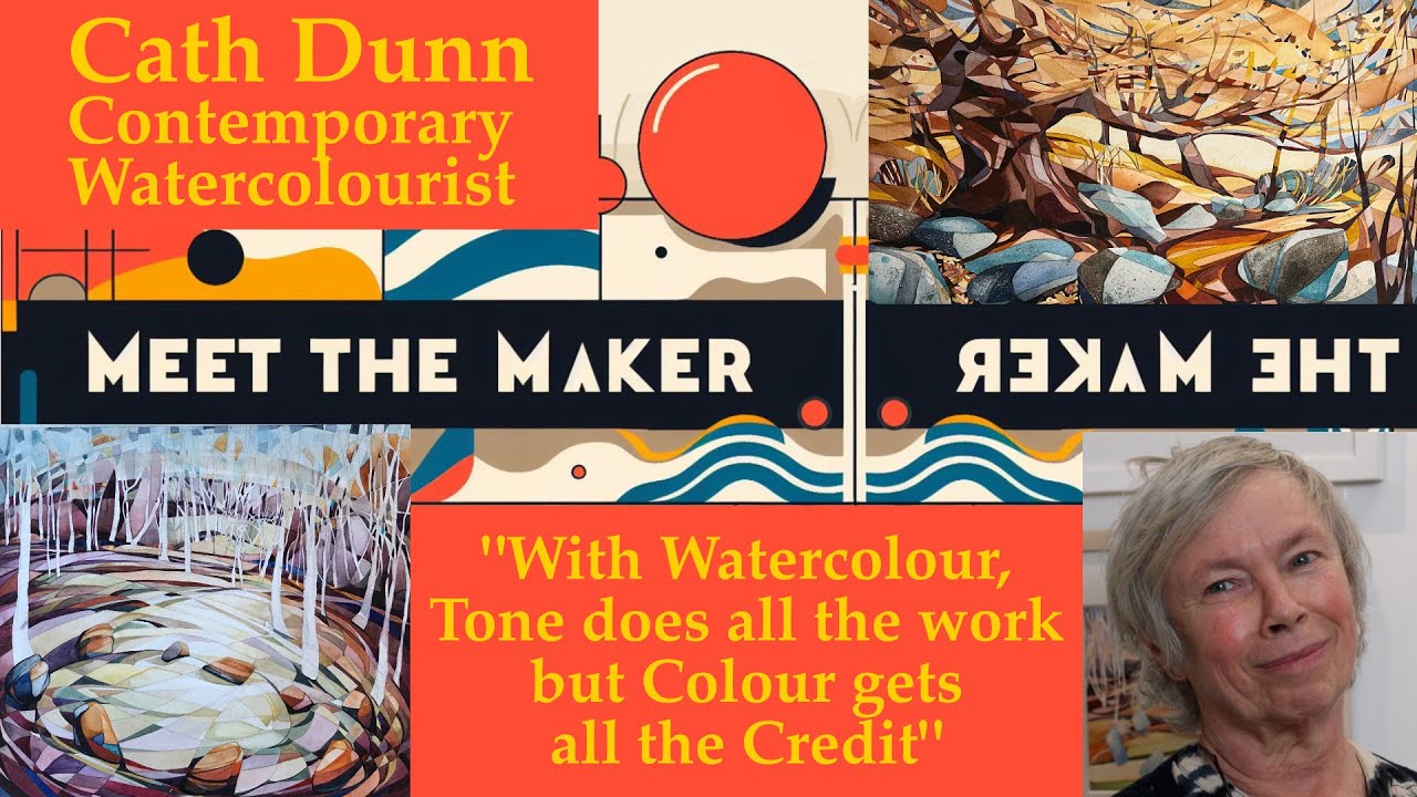 Cath Dunn - Her Watercolour Secrets Revealed - part 1