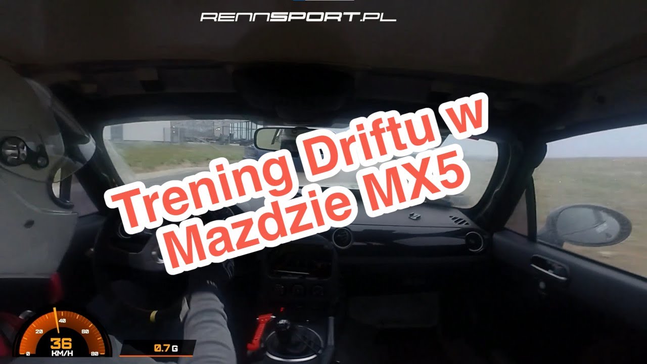 Pojechałem na treningu Driftu Mazdą MX5!