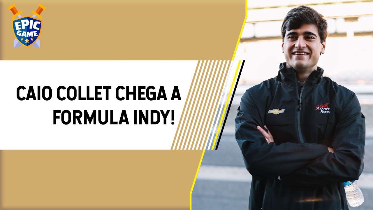 CAIO COLLET VAI CORRER NA FORMULA INDY EM 2026!!!