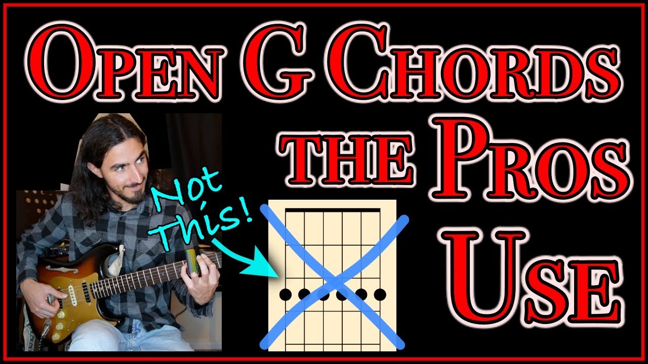 Play in Open G Tuning Like a Pro w/ These Chord Shapes #guitar  #guitarlesson  #opentuning