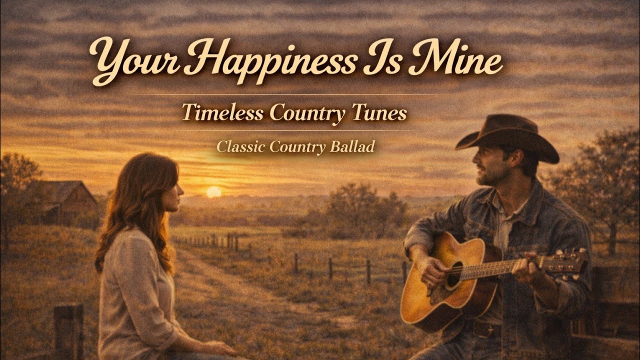 Your Happiness is Mine - Timeless Country Tunes | Classic Country Ballad | Lyrics video 