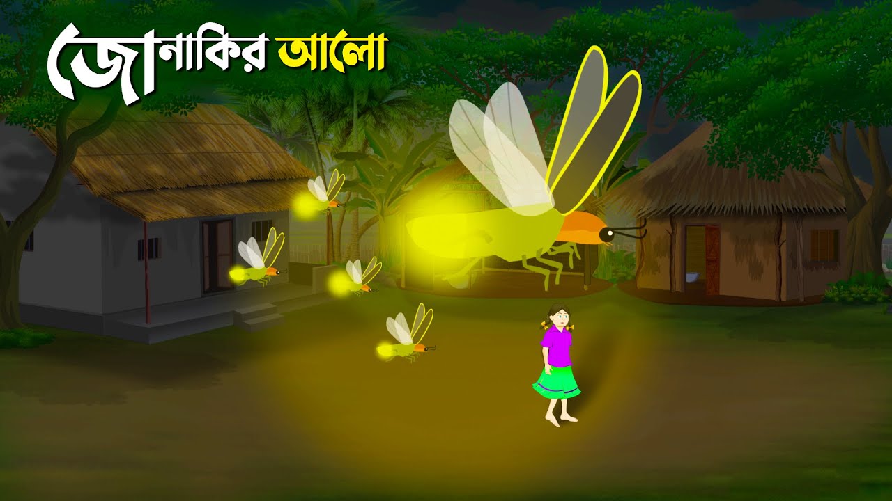 জোনাকির আলো | Bengali Fairy Tales Cartoon | Thakumar Jhuli Rupkotha | Dhada Point New
