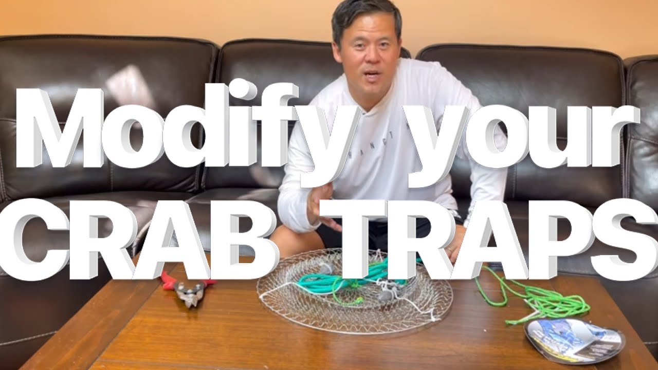How to modify your crab traps to catch more crabs