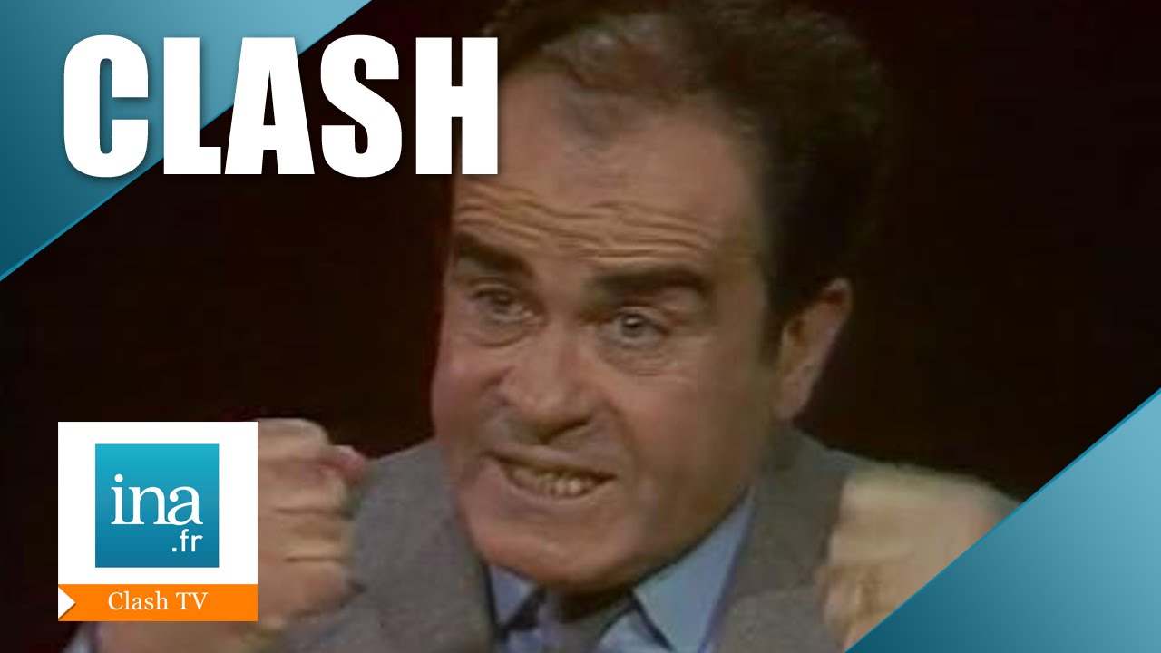 Clash Georges Marchais / Jean-Pierre Elkabbach 