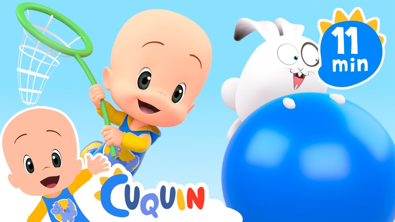 Pelota azul | Cleo y Cuquín: canciones infantiles divertidas