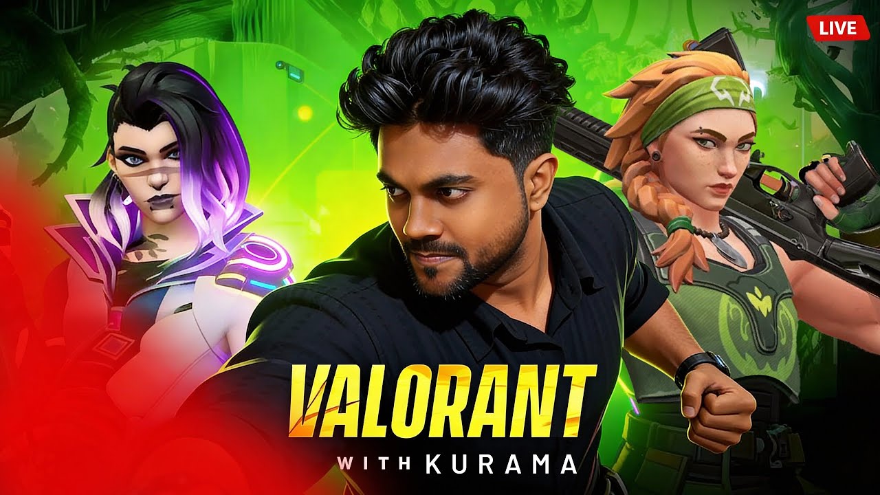 Lets go VALORANT PLAYZ With KURAMA