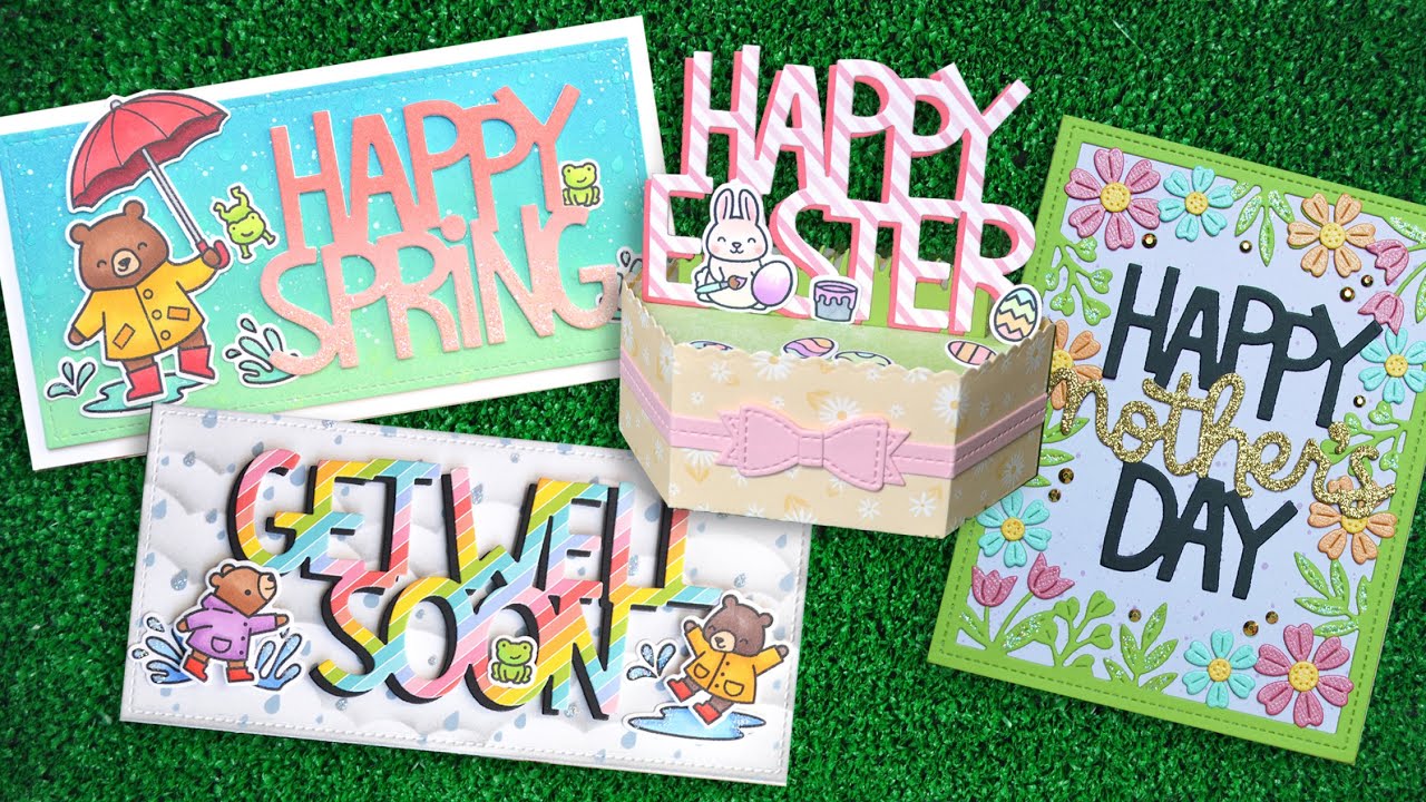 Intro to Giant Happy Spring, Happy Easter, Happy Mother's Day and Get Well Soon