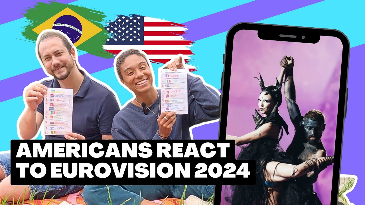 Americans React To Eurovision 2024