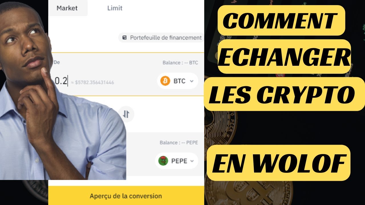comment convertir les cryptomonnaie entre elles en wolof